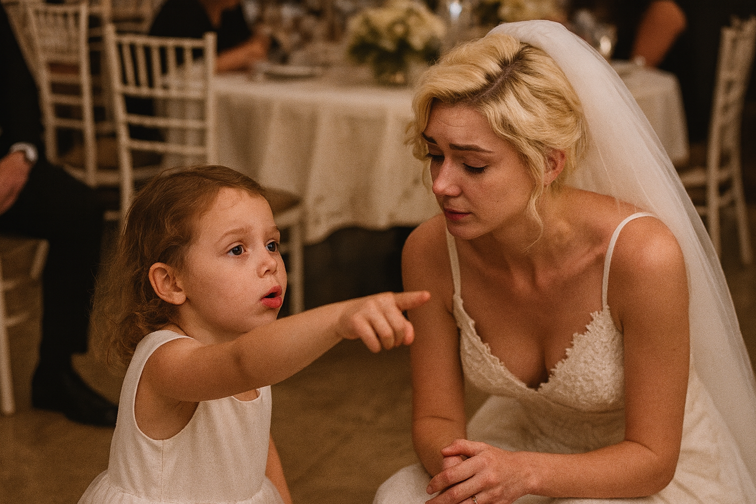 My 7-Year-Old Pointed at My Groom and Said, ‘I Don’t Want a New Dad’—Then I Saw It
