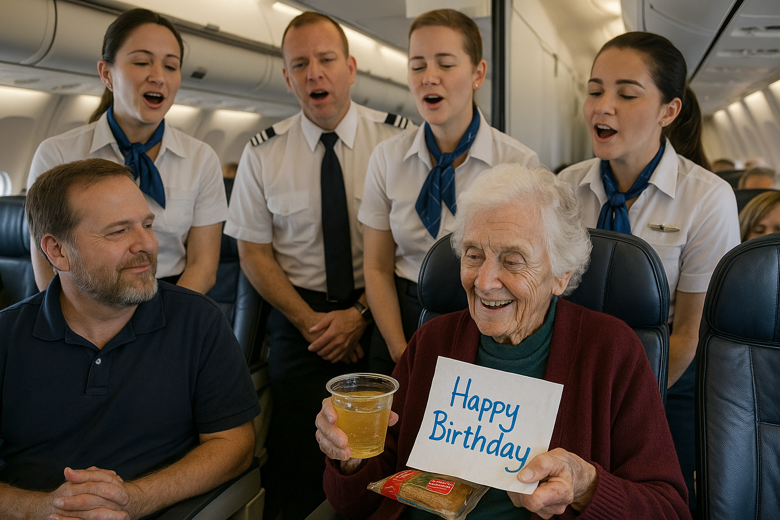 This Man’s Quiet Gesture to a Nervous 96-Year-Old Proves Kindness Still Exists