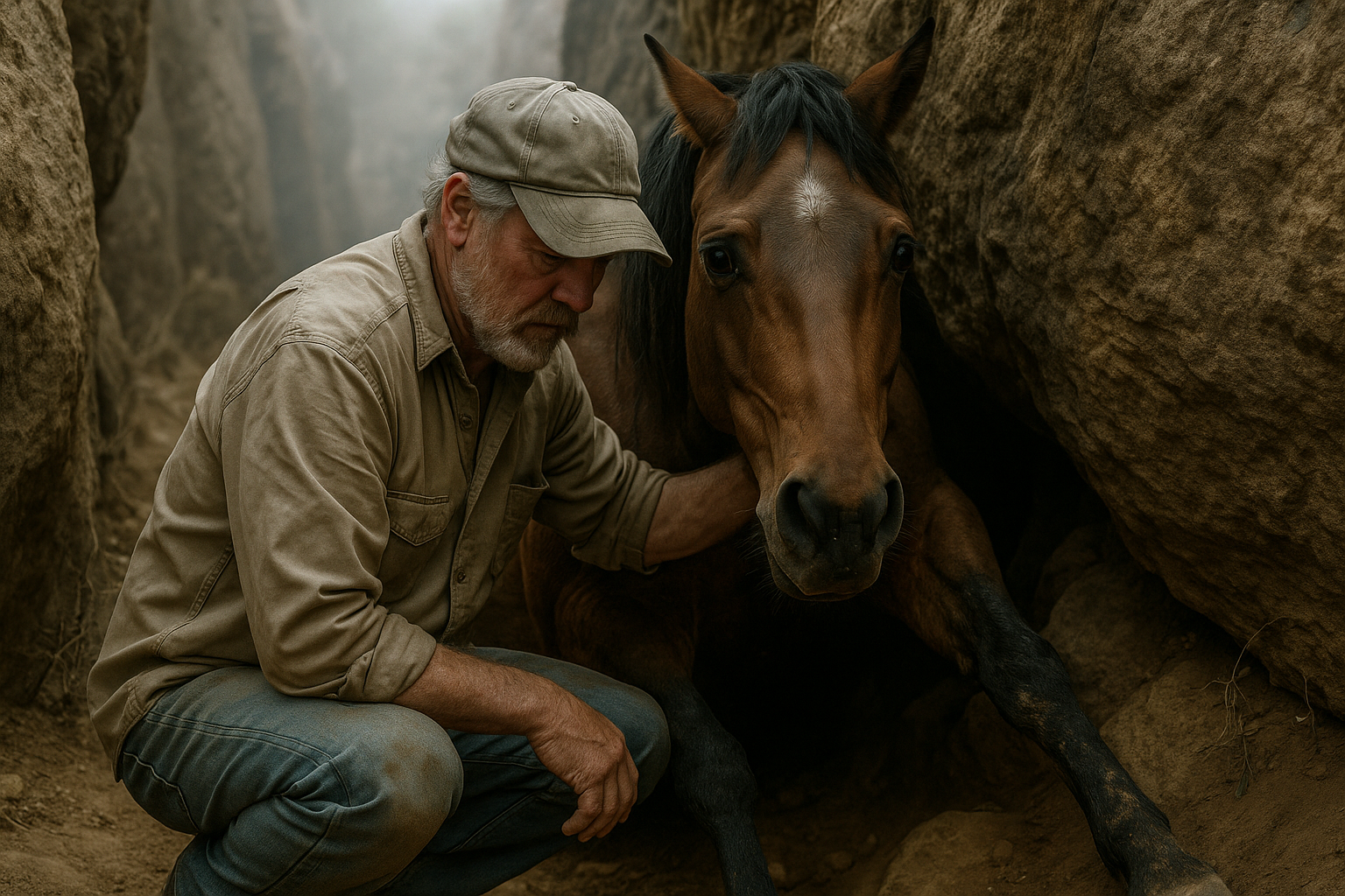 He Risked His Life for a Horse — The Way It Thanked Him Defied Everything We Know About Animals
