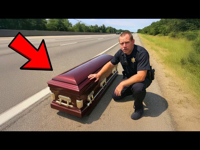 [Full Story] Cop Found a Coffin Dumped on Highway, Opened it and Called for Backup!