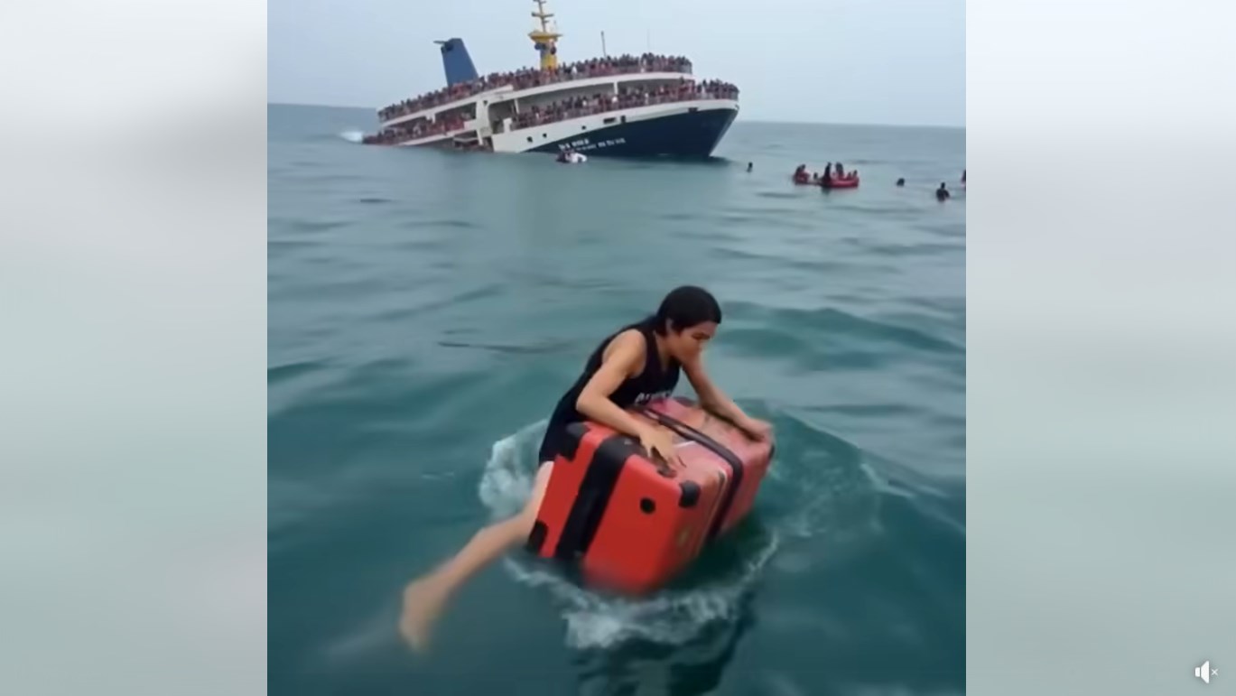 Everyone thought it was a freak wave — until they saw what came out of it. 